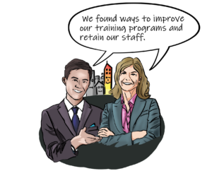 Leaders found ways to improve our internal training programs and retain staff.